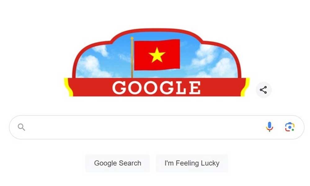 Google changes its logo to celebrate Vietnam’s National Day